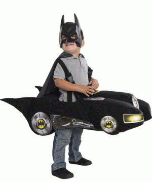 Batmobil Ride on Kostüm für Kinder (VERLEIH!)